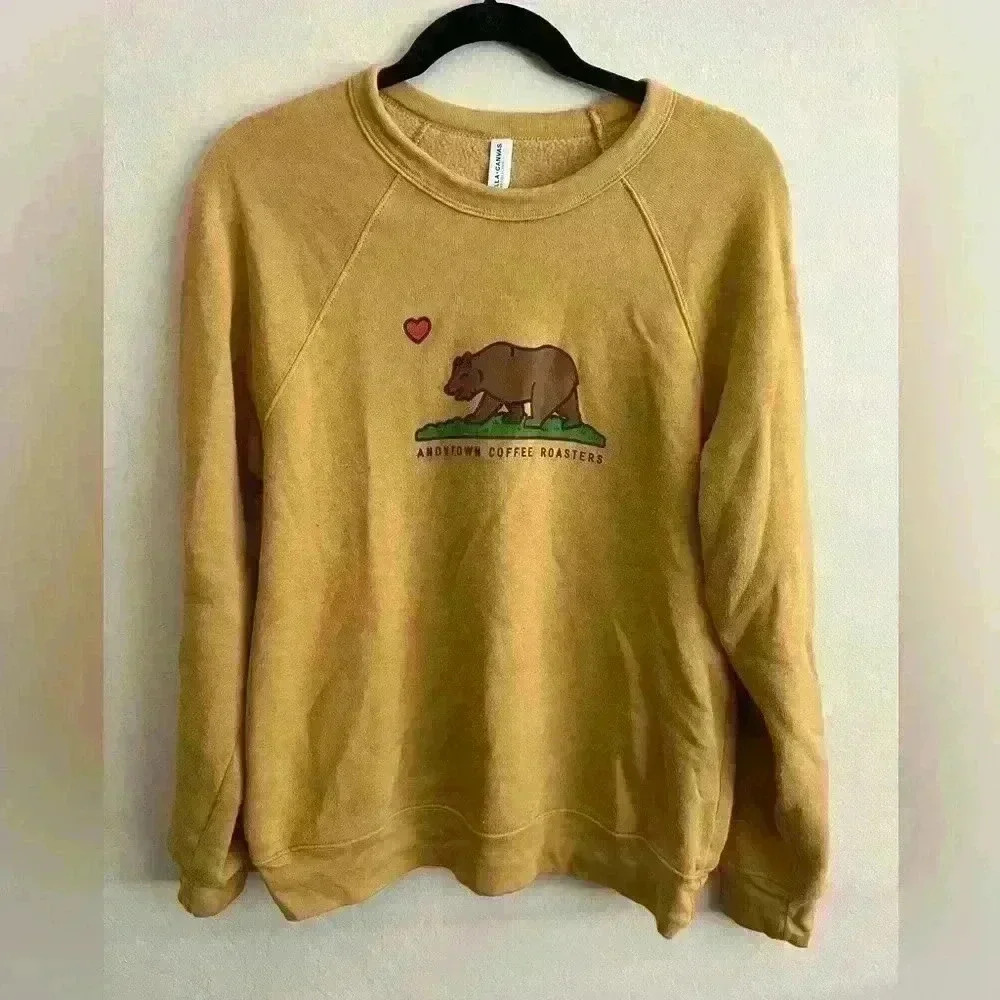 Yellow andytown sweatshirt